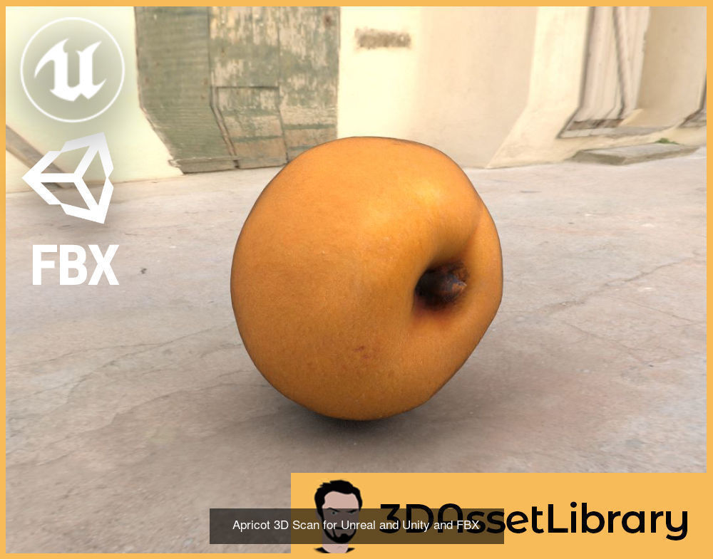 Fruit And Veg 3D Scan Collection for Unreal and Unity and FBX _30