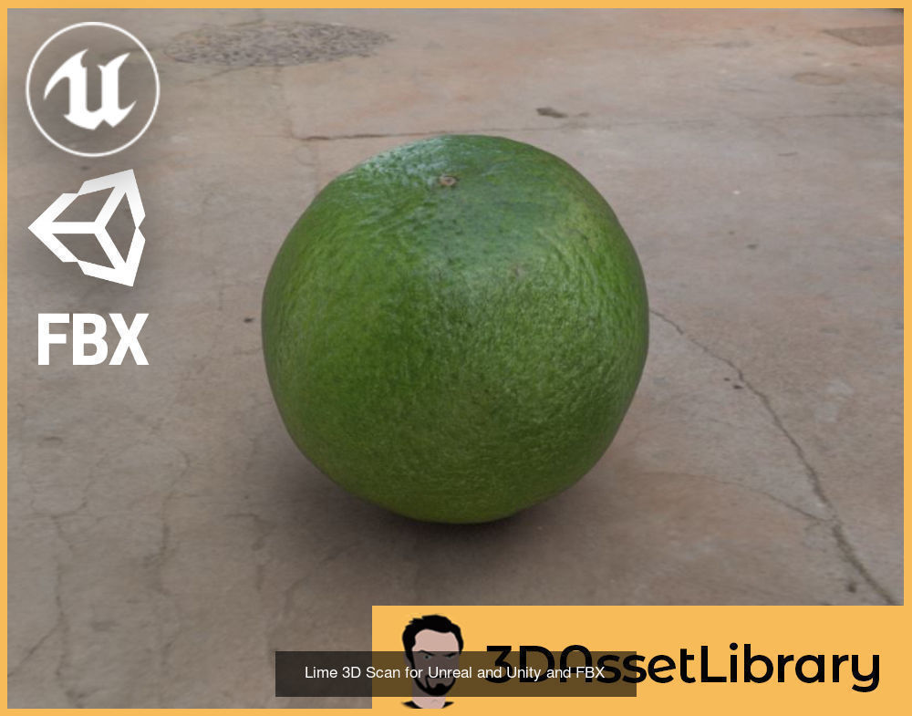 Fruit And Veg 3D Scan Collection for Unreal and Unity and FBX _28