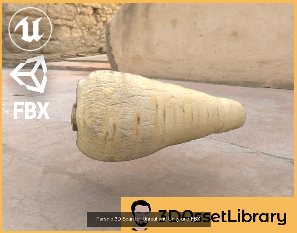 Fruit And Veg 3D Scan Collection for Unreal and Unity and FBX _40