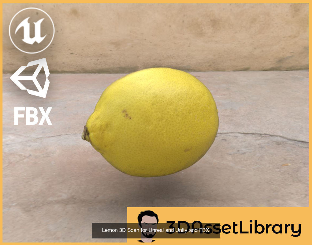 Fruit And Veg 3D Scan Collection for Unreal and Unity and FBX _37