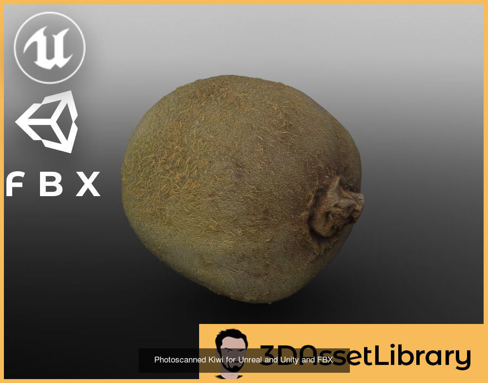 Fruit And Veg 3D Scan Collection for Unreal and Unity and FBX _23