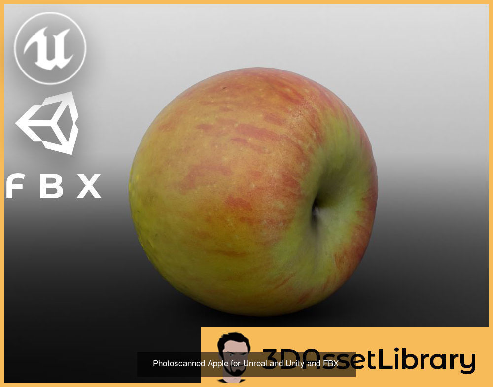Fruit And Veg 3D Scan Collection for Unreal and Unity and FBX _22