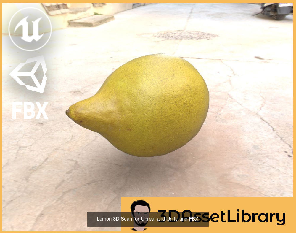 Fruit And Veg 3D Scan Collection for Unreal and Unity and FBX _27