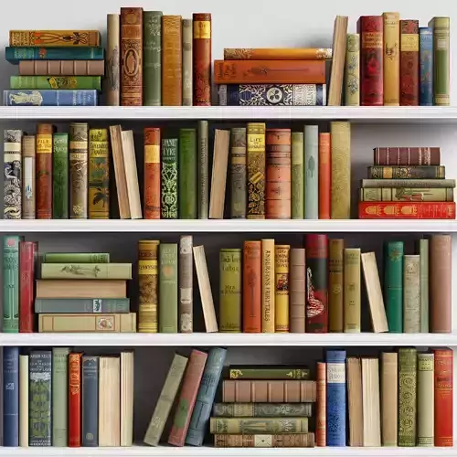 Classic Books 21 3D model