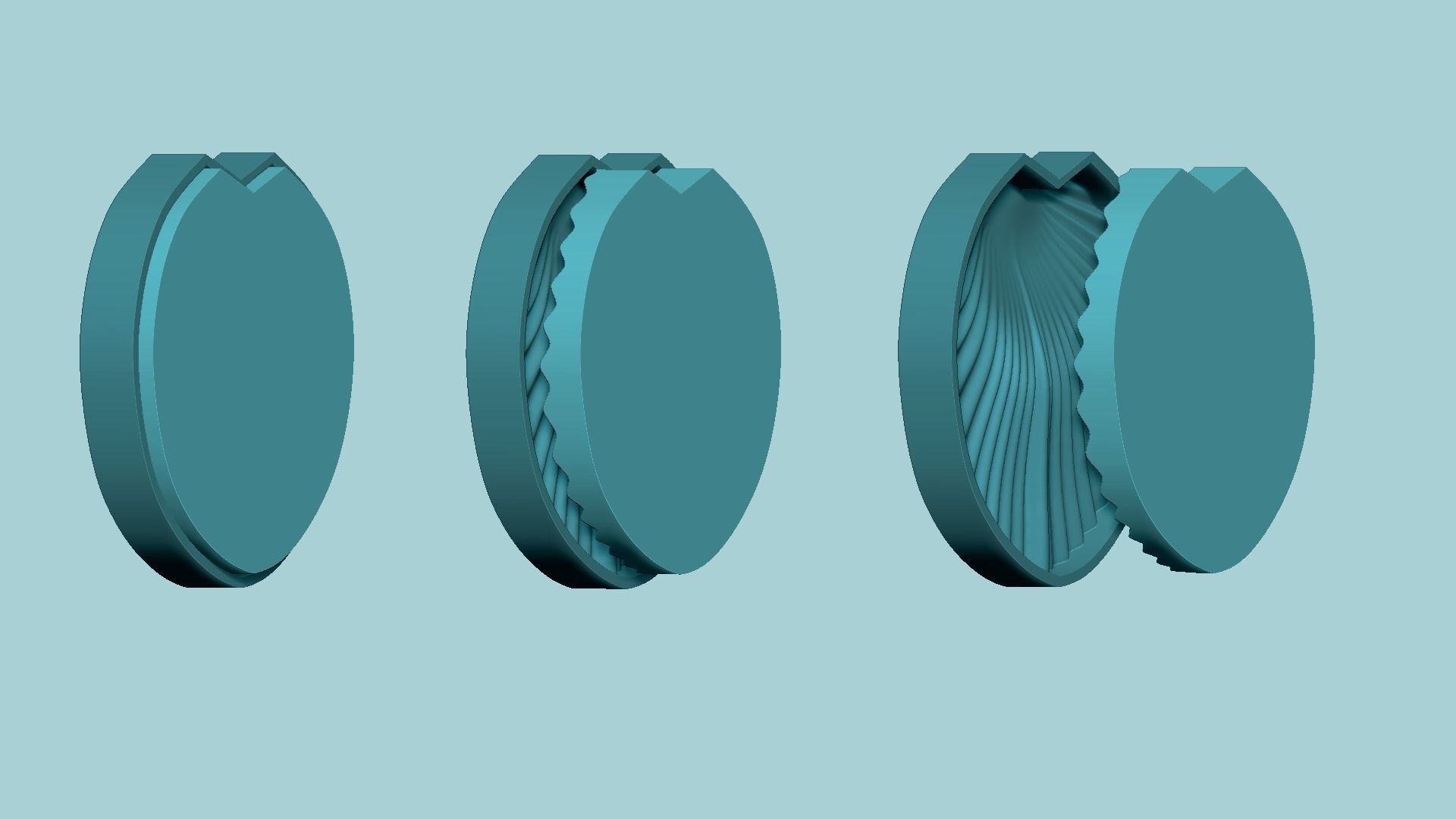 Palm Tree Leaf - Molding Arrangement EVA Foam Craft 3D print model_12