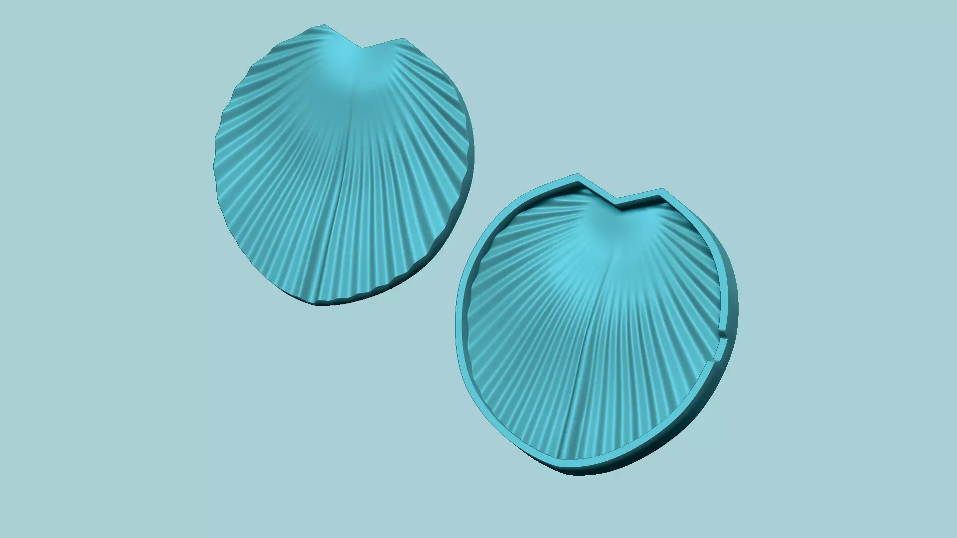 Palm Tree Leaf - Molding Arrangement EVA Foam Craft 3D print model_0