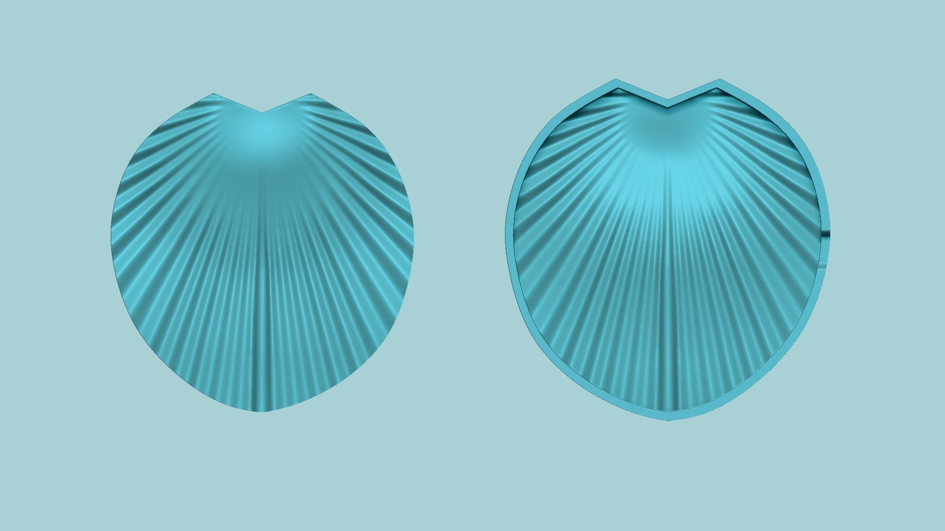 Palm Tree Leaf - Molding Arrangement EVA Foam Craft 3D print model_14