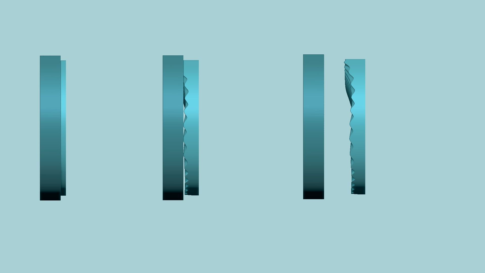 Palm Tree Leaf - Molding Arrangement EVA Foam Craft 3D print model_13