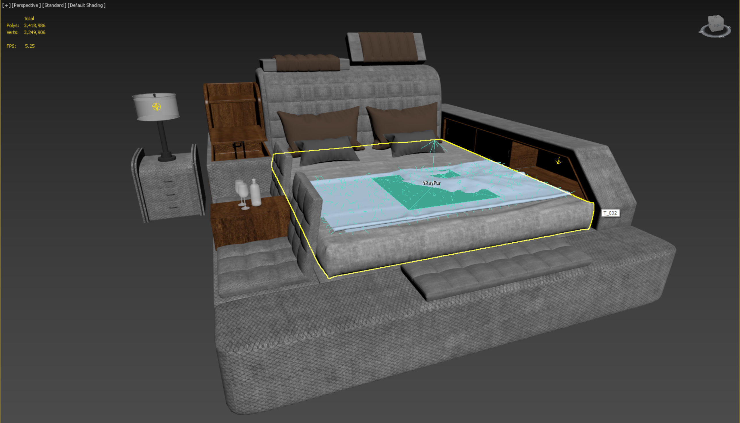 Ultimate bed 3D model_1