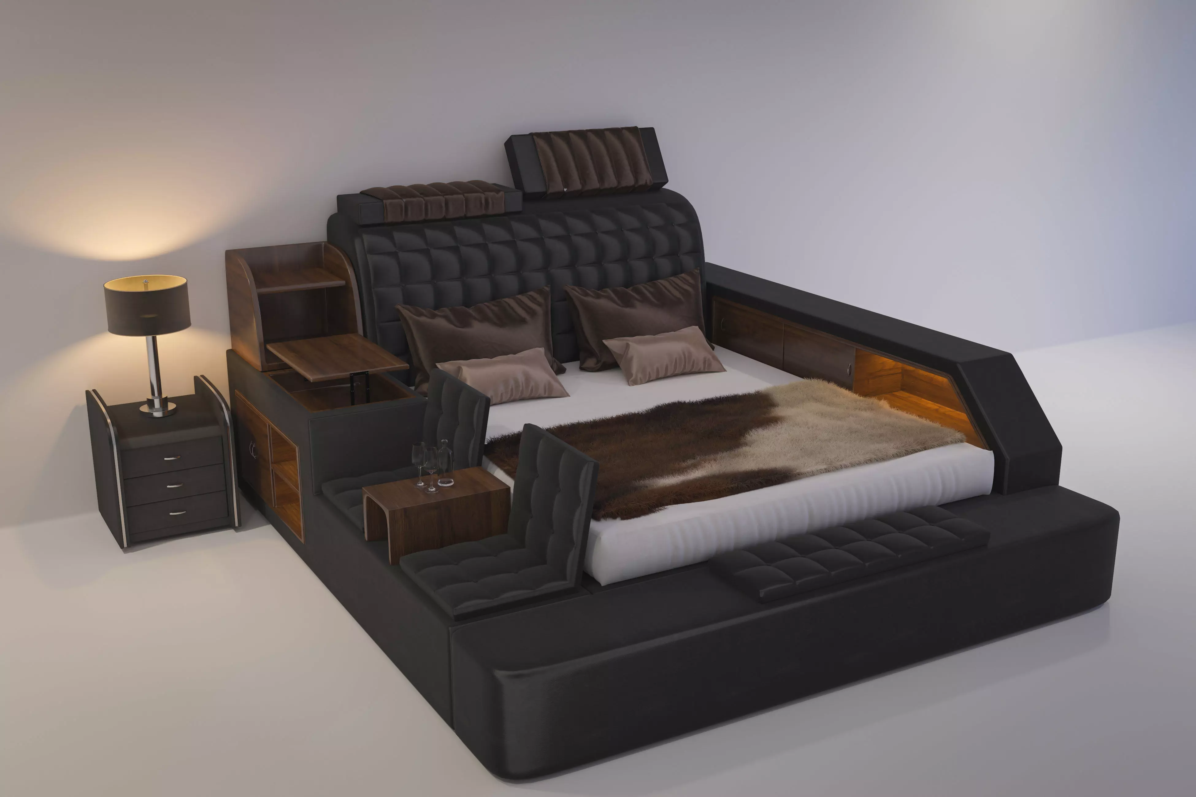 Ultimate bed 3D model_0