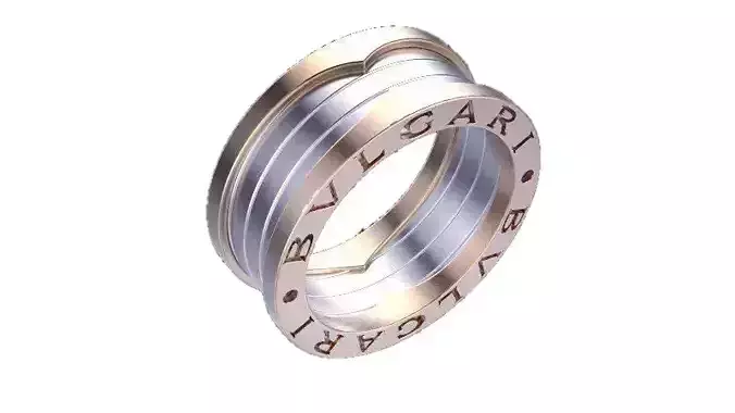 Ring bulgari 3D print model