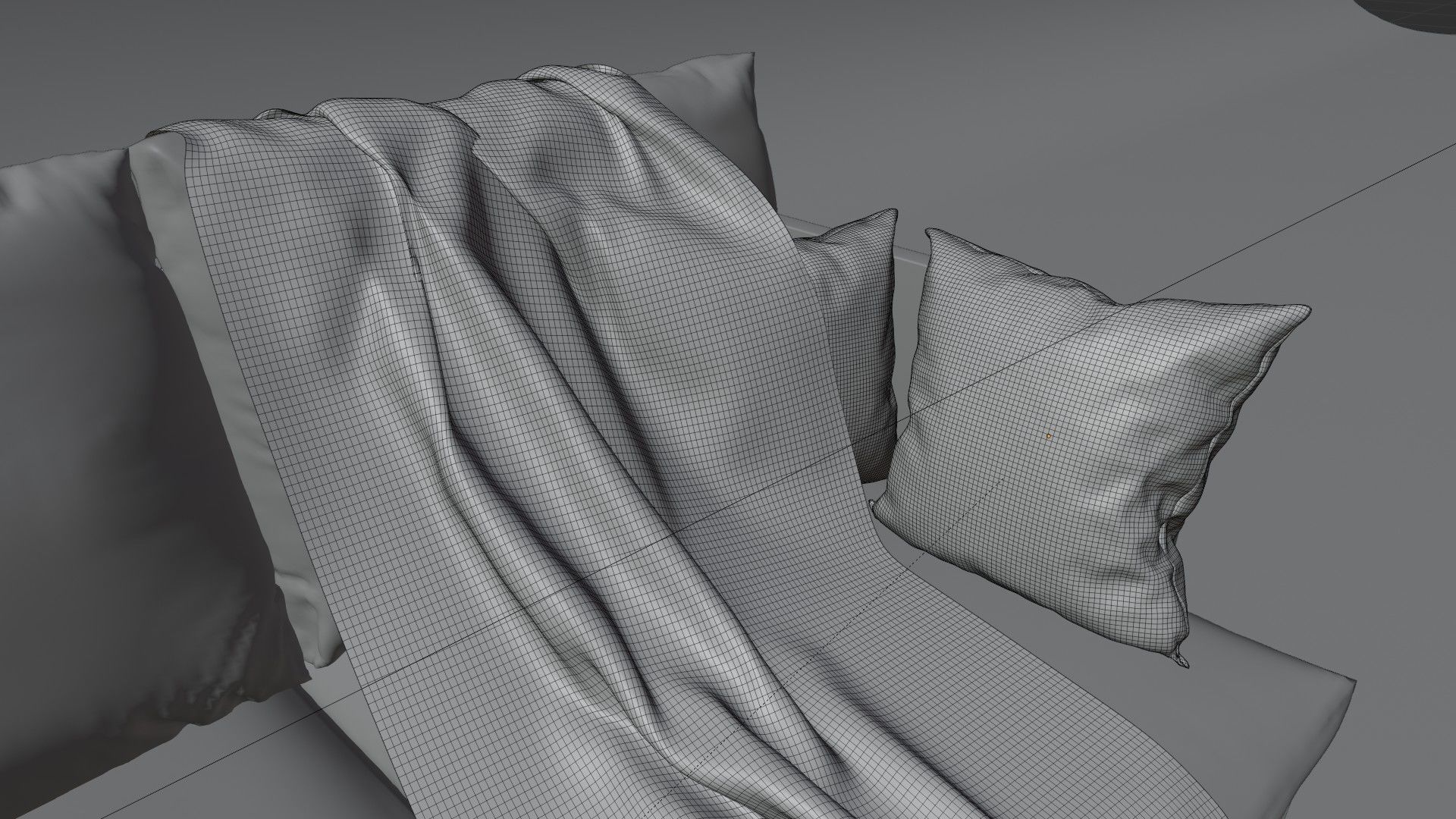 Sofa Mit Chaise lounge  3D model_7