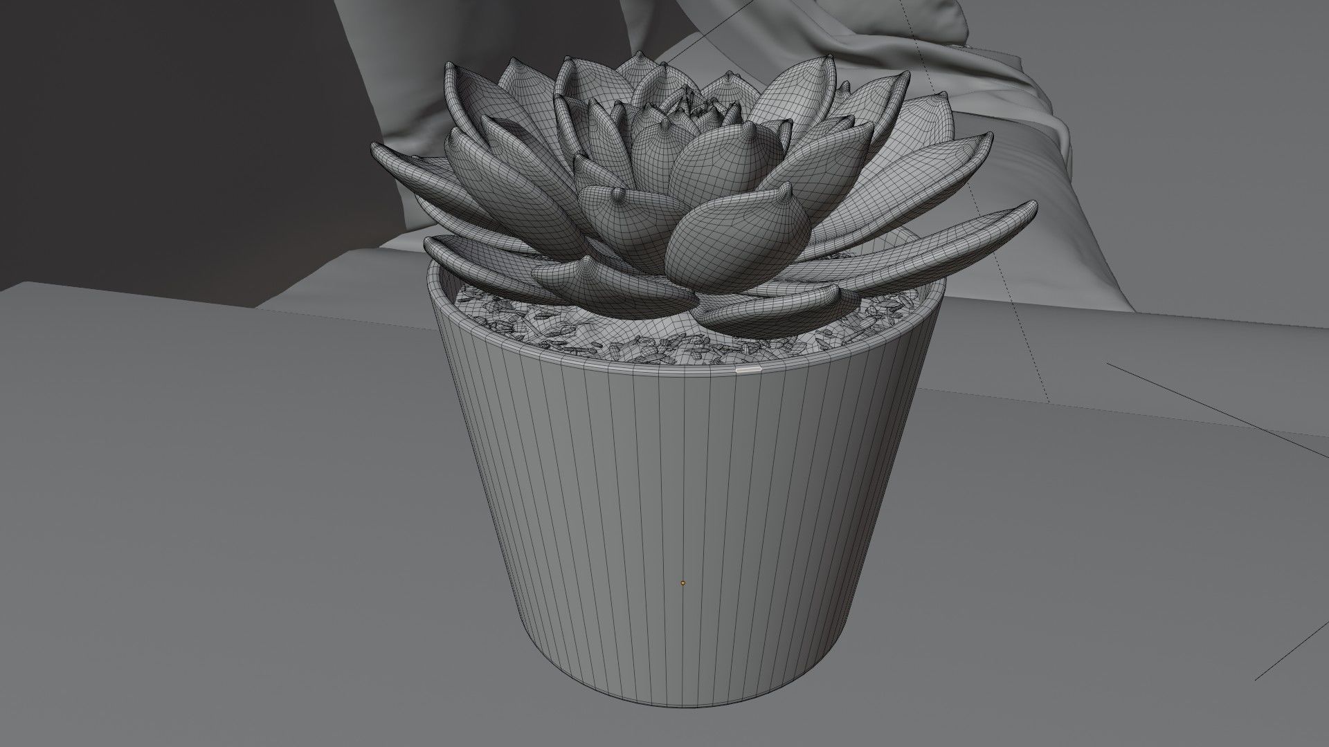 Sofa Mit Chaise lounge  3D model_10