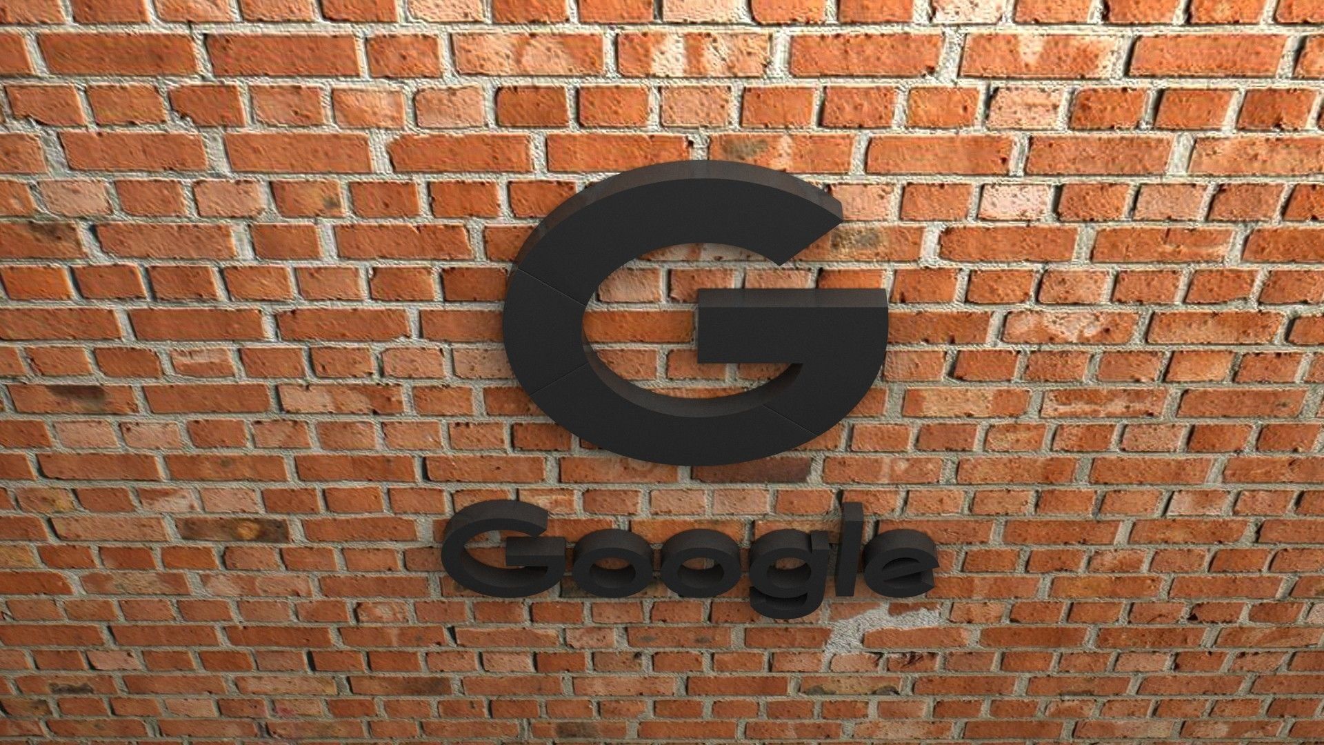 Google Logo 3D print model_2