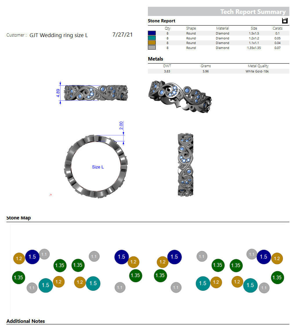 The wedding ring scroll work design  Free 3D print model_9