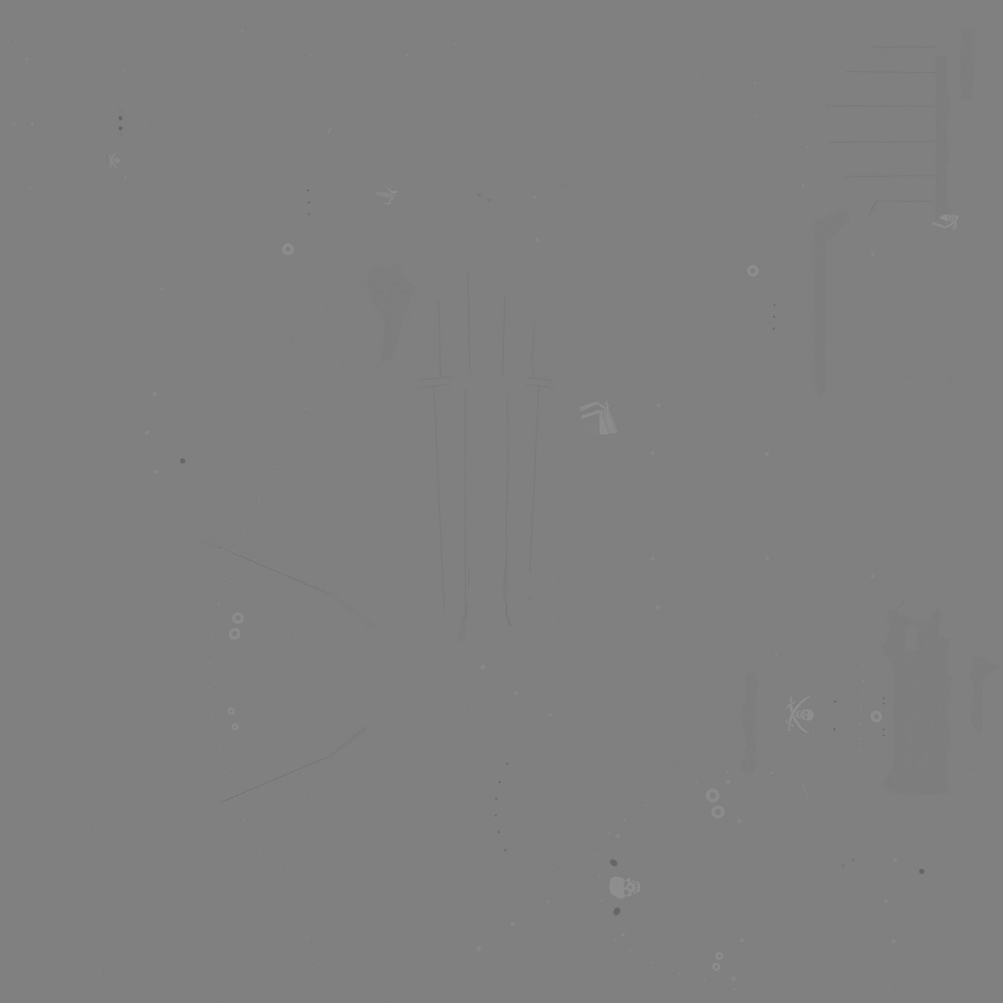 Cartoon Airship 02 - Black Pirate - Low Poly Ship Low-poly 3D model_23