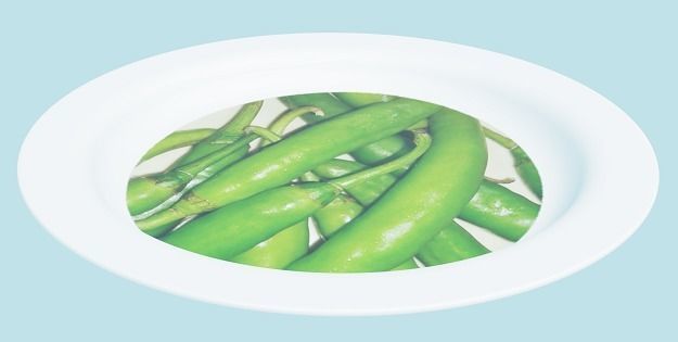 Green Chilly Plate 3D model_1