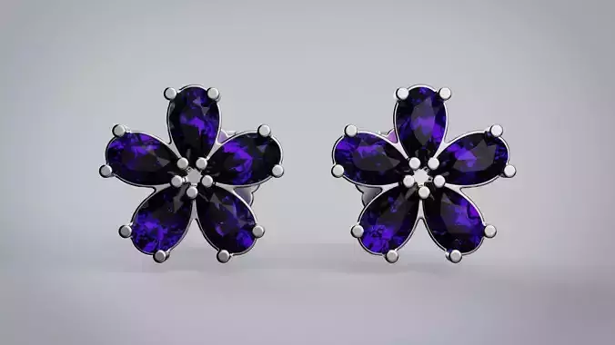 flower studs