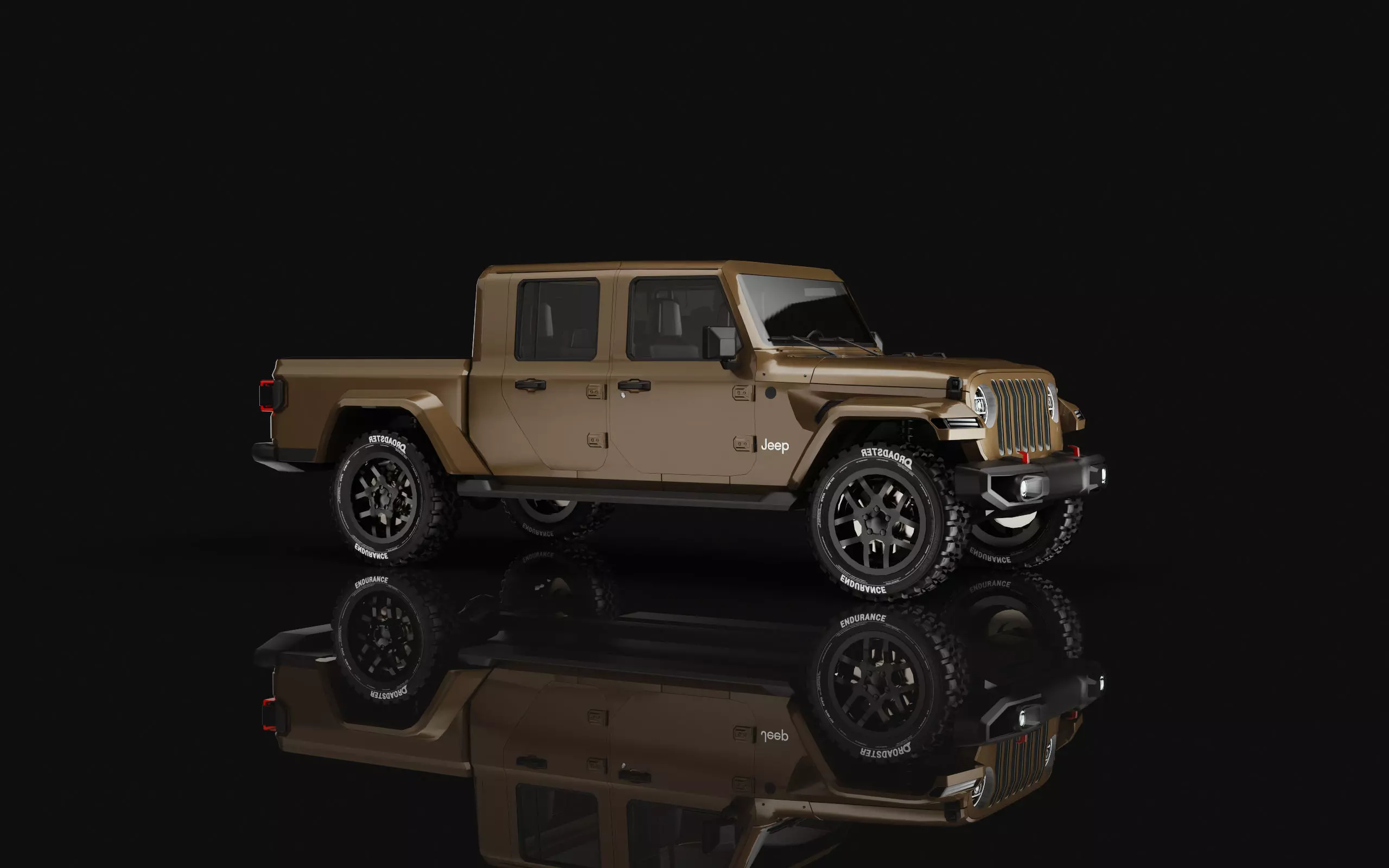 Jeep Gladiator 3D model_0