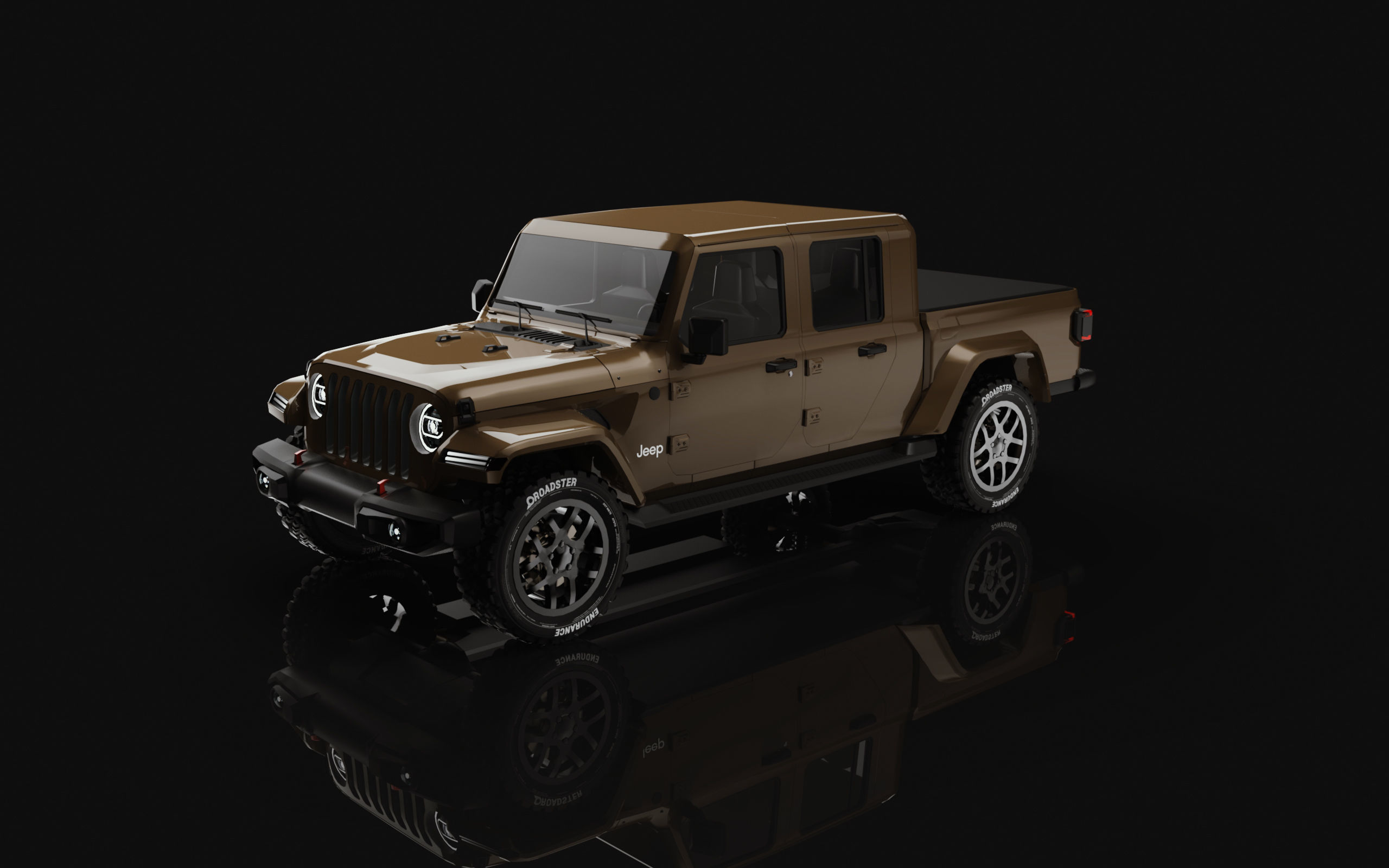 Jeep Gladiator 3D model_1