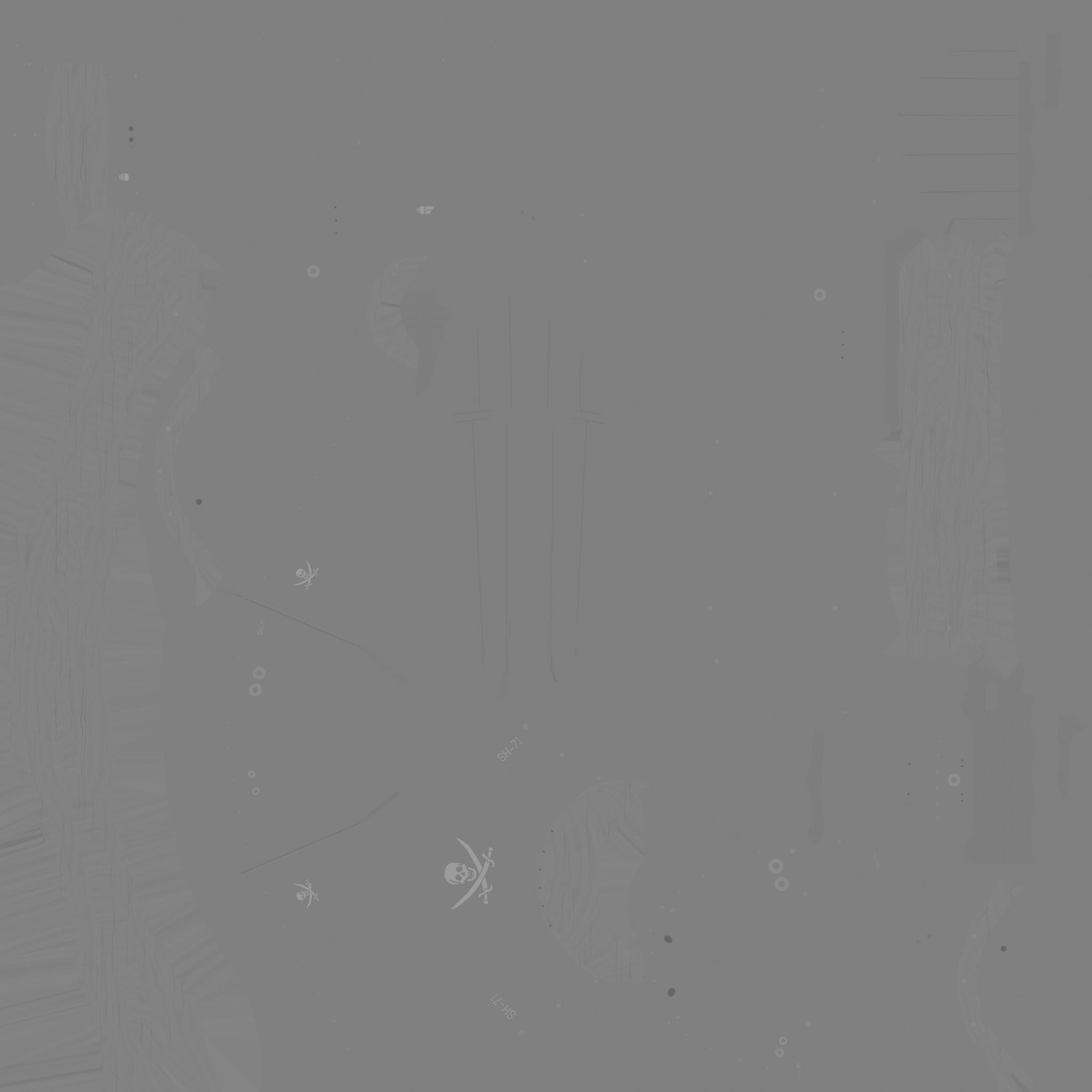 Cartoon Airship 08 - Gold Pirate - Low Poly Ship Low-poly 3D model_23