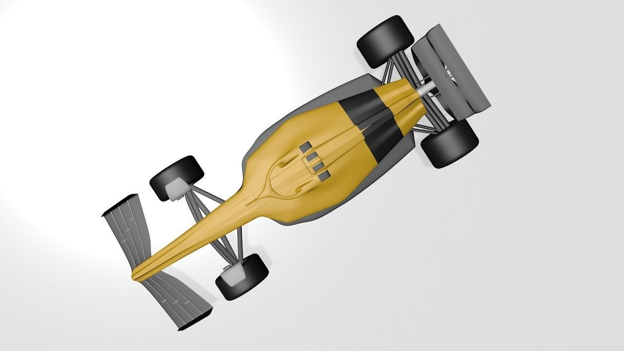 F1 CAR 3D model_2