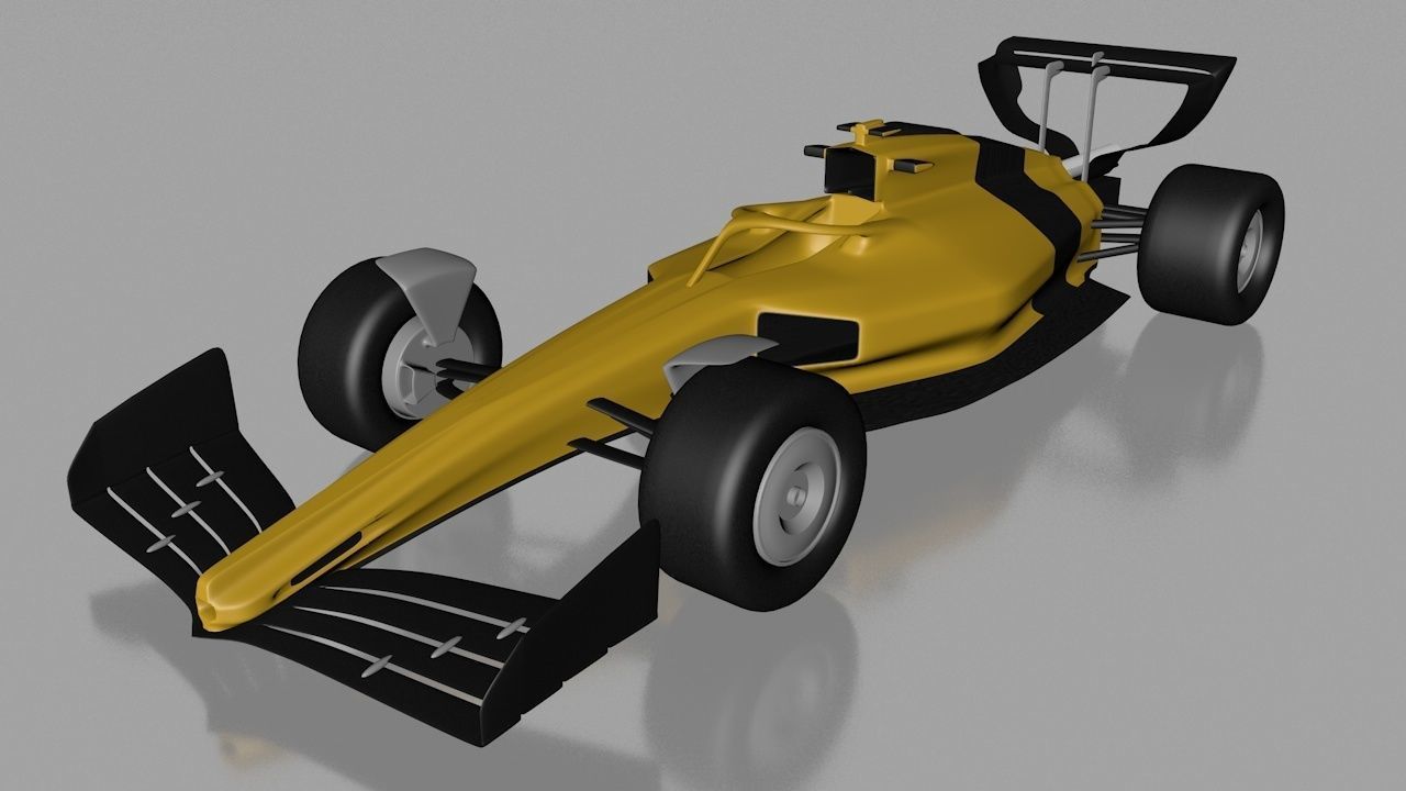 F1 CAR 3D model_1