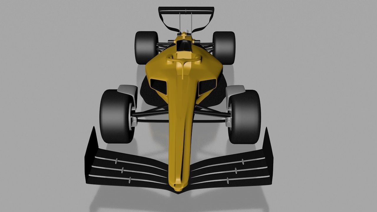 F1 CAR 3D model_3