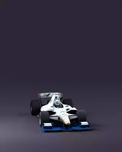 Man in formula car 0865