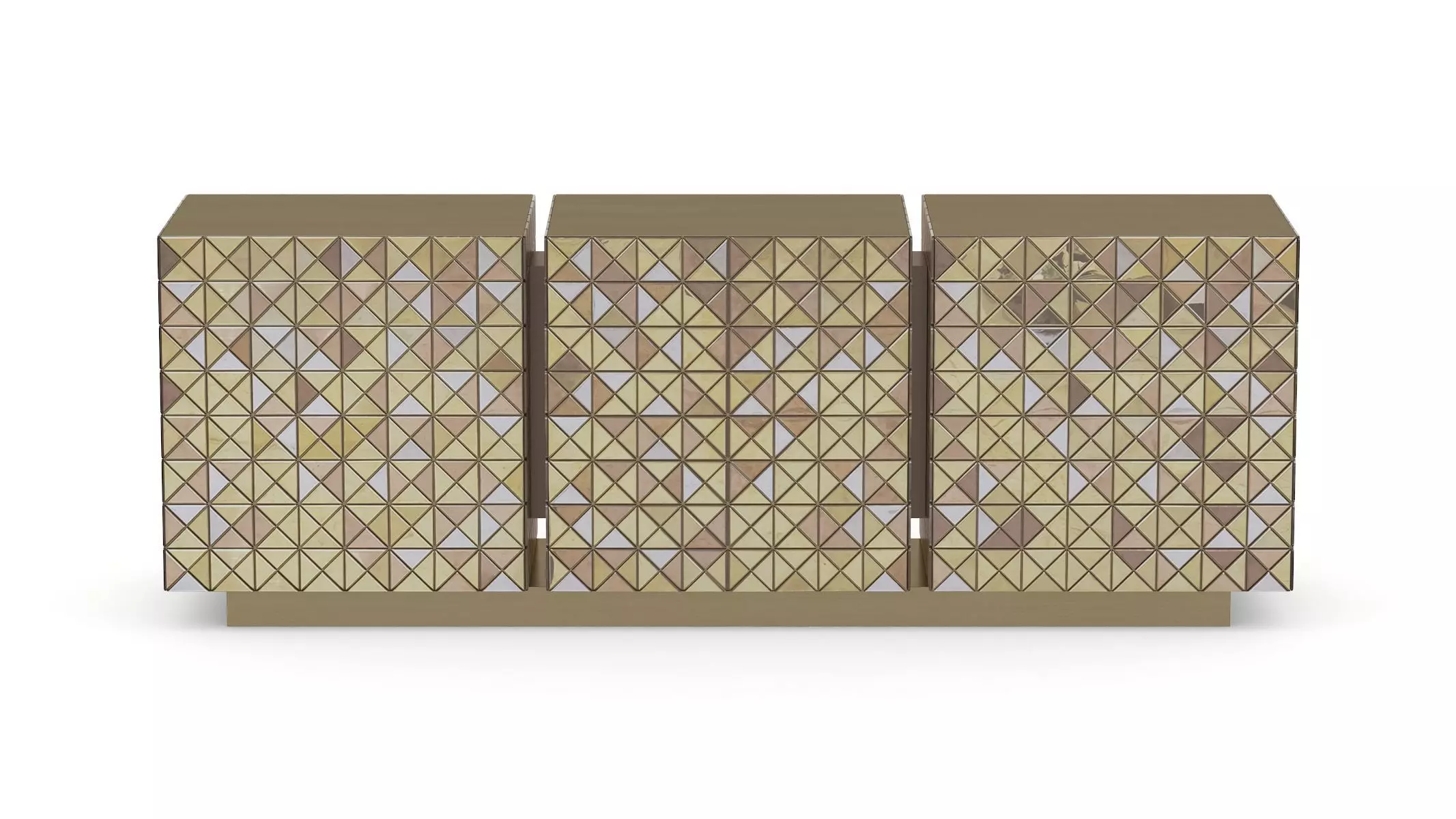 Boca Do Labo Pixel Sideboard Low-poly 3D model_0