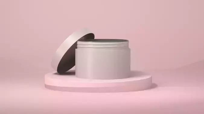 Skincare Cream Moisturizer Jar Basic Packaging 