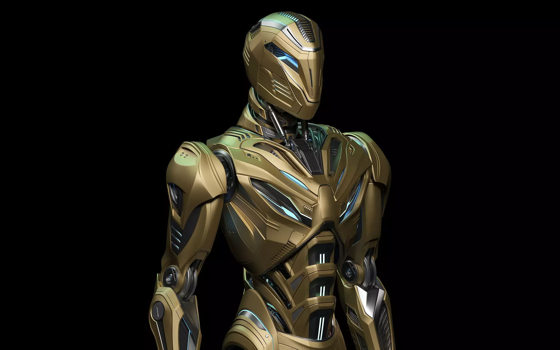 ROBOT ALIEN MECH - RIGGED - ADVANCED EDITION 3D model_0