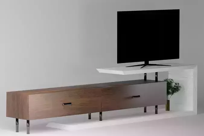 Modern Table free 3D Modeling 