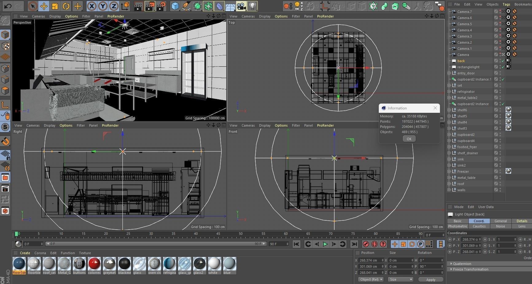 Commercial Kitchen 7 3D model_17