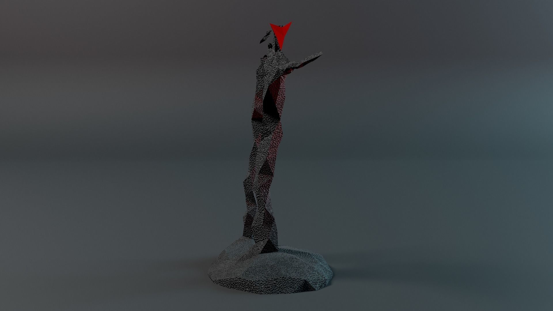 Geo Man Art Low-poly 3D model_7