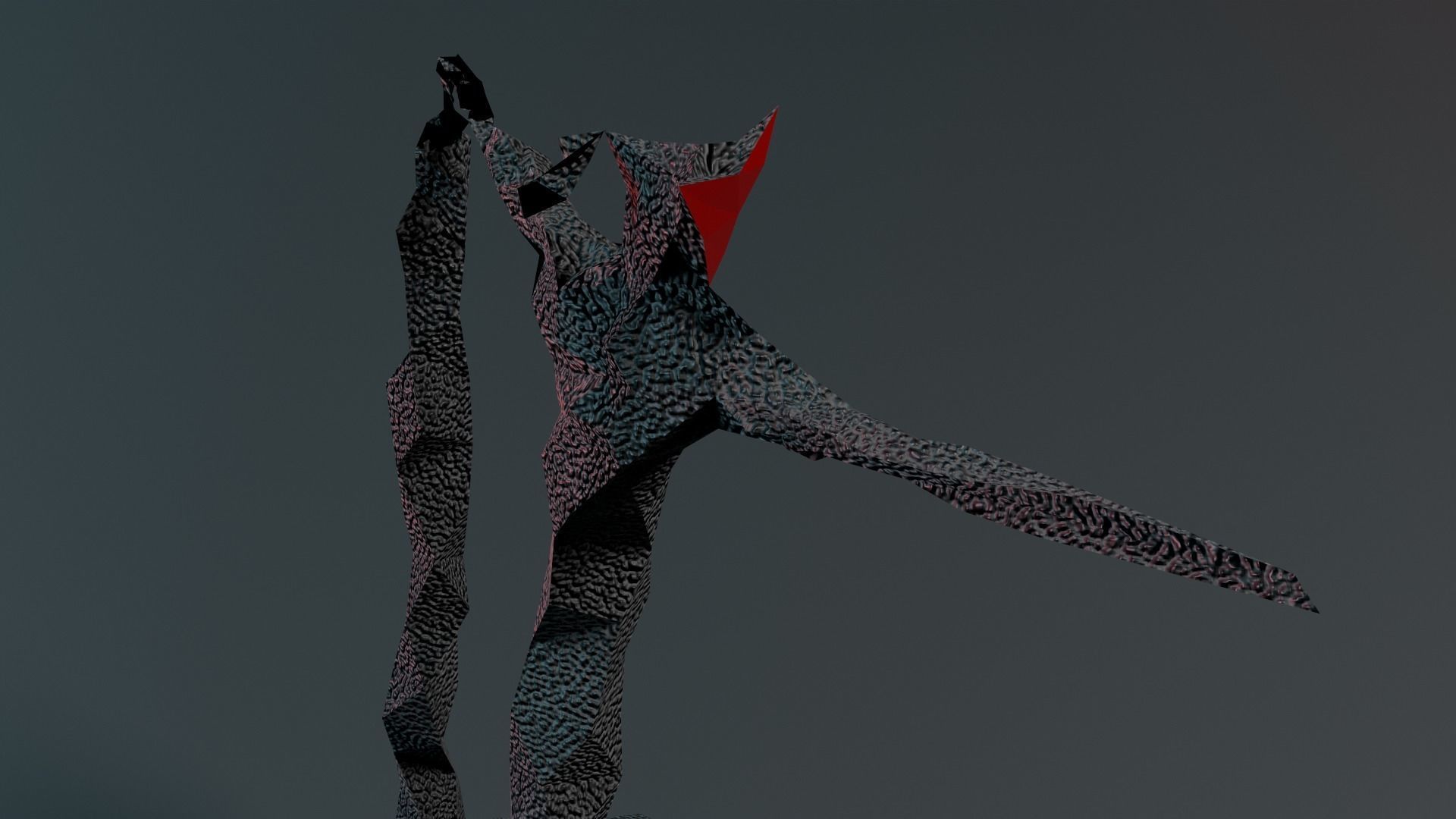 Geo Man Art Low-poly 3D model_8