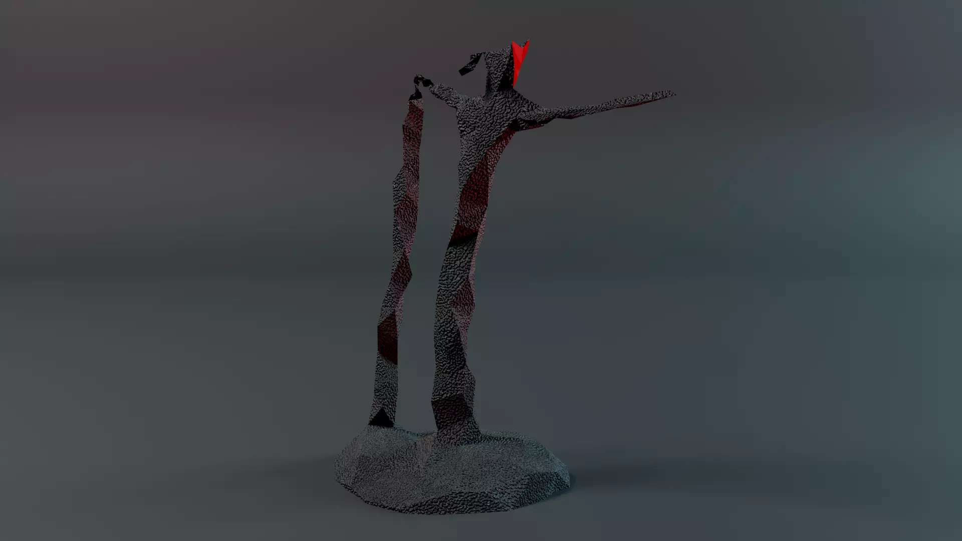 Geo Man Art Low-poly 3D model_0