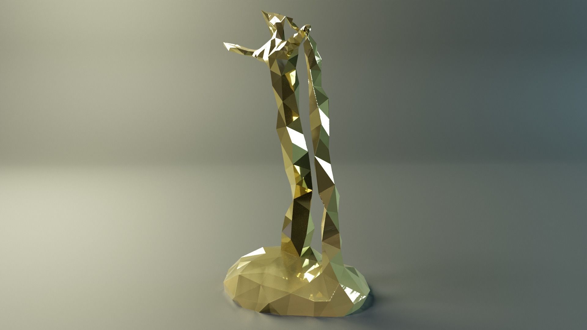 Geo Man Art Low-poly 3D model_14