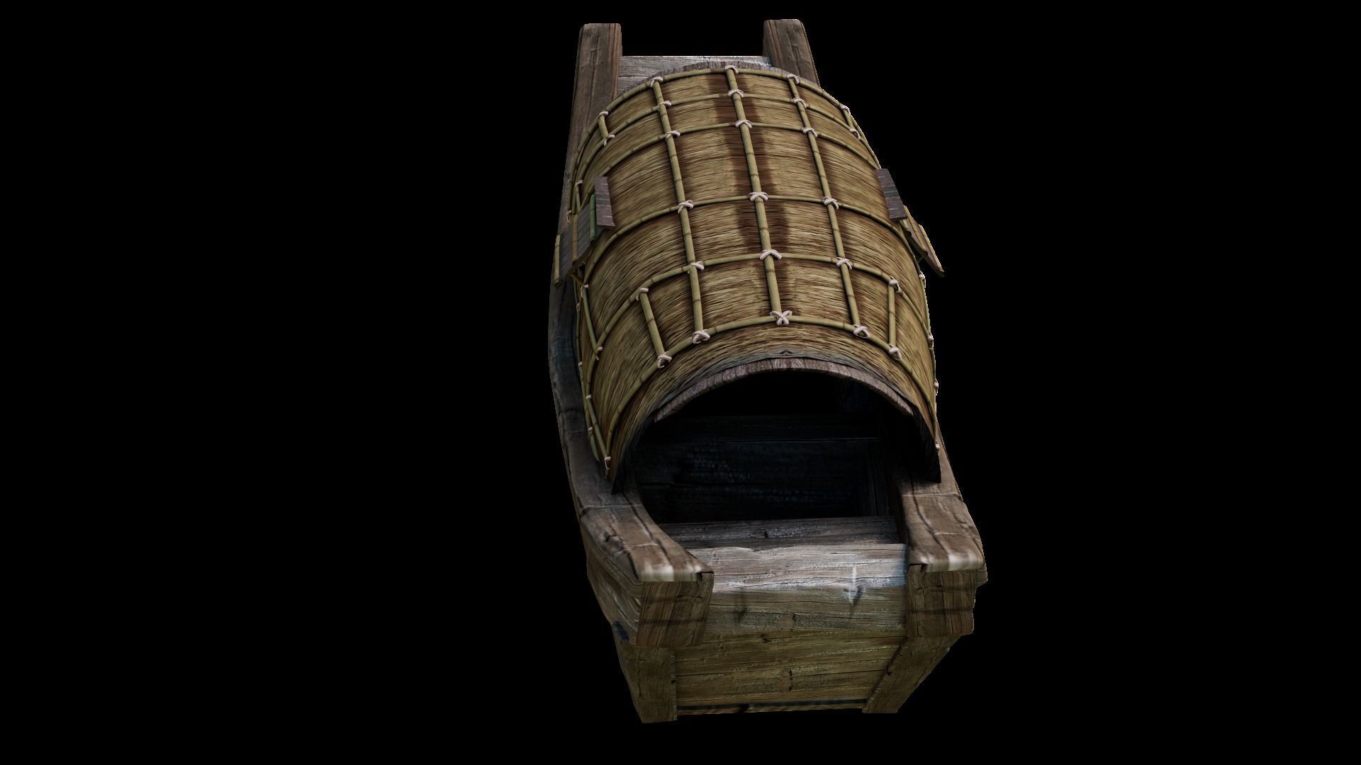 Fish Boat 3D model_3