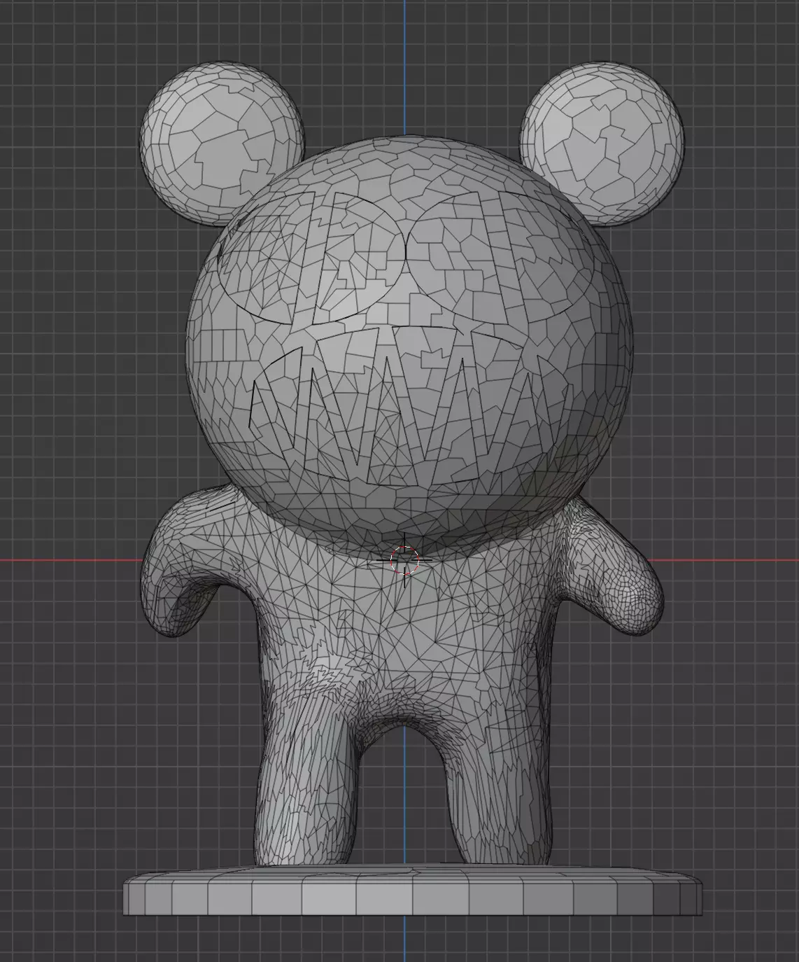 Radiohead Modified Bear 3D print model_3