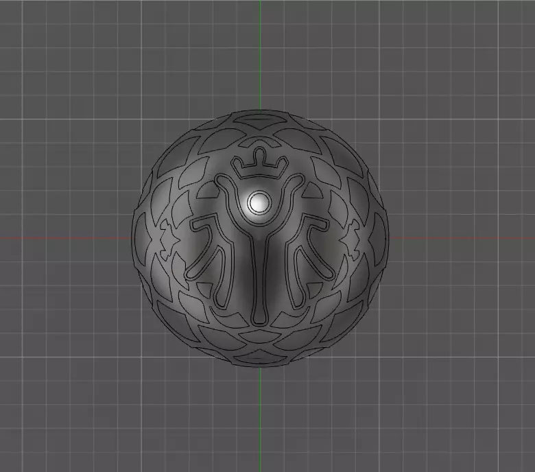 Fire Emblem Three Houses Crest of Daphnel 3D print model_0