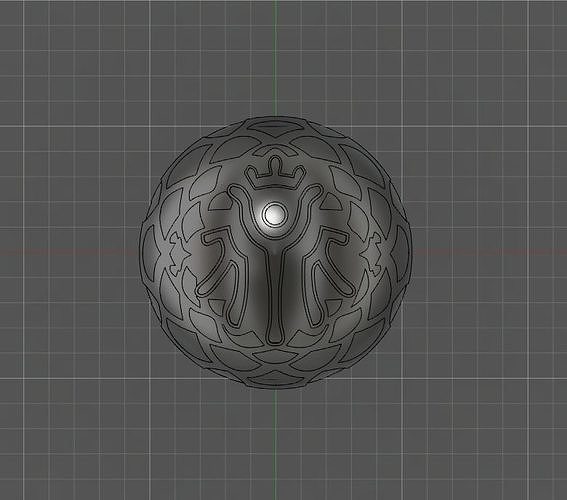 Fire Emblem Three Houses Crest of Daphnel 3D print model