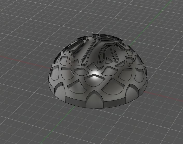 Fire Emblem Three Houses Crest of Daphnel 3D print model_1