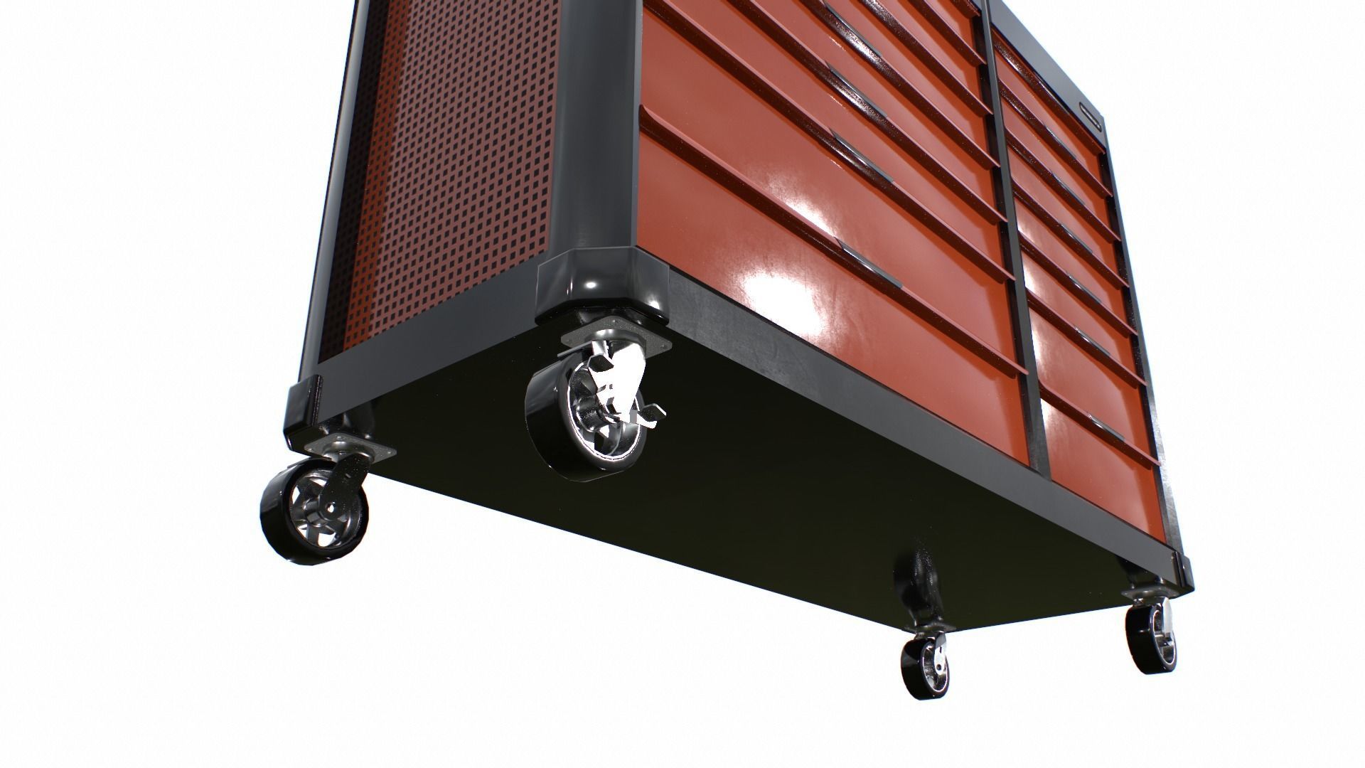 Storage Box Tools 2 Low-poly 3D model_4