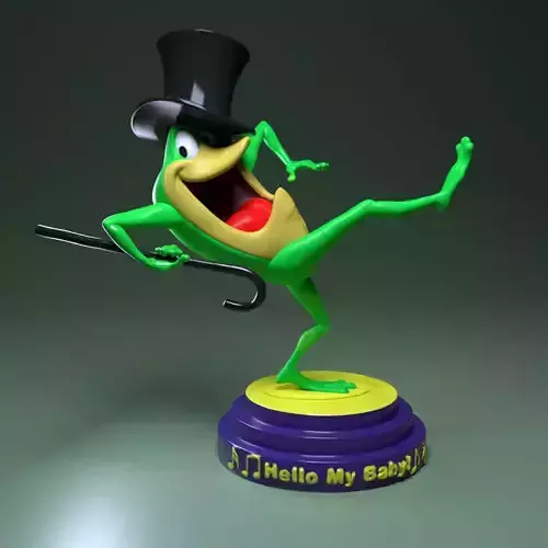 Michigan Frog - 22Cm 3D print model