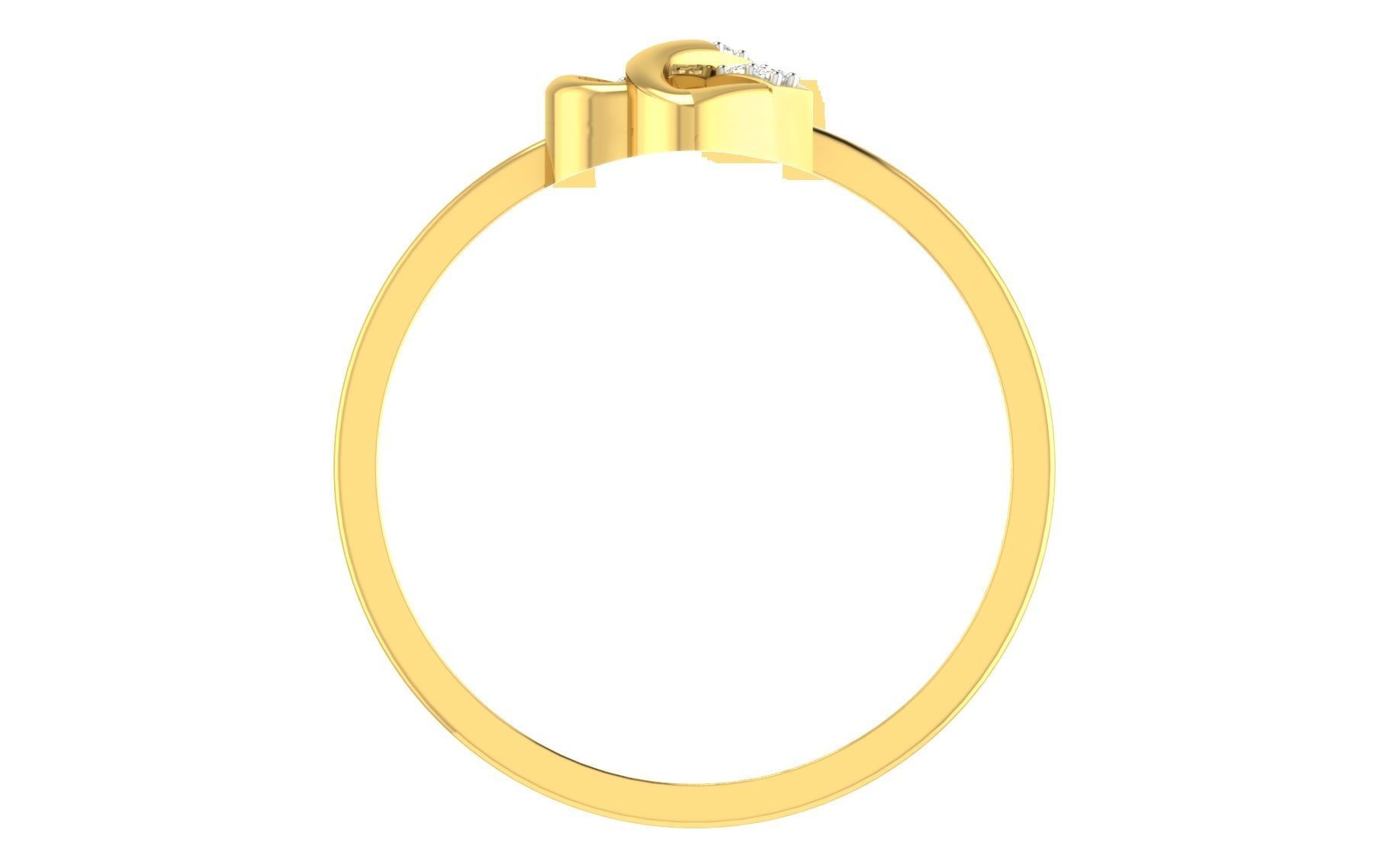 Women light weight ring 3dm stl render detail 3D print model_2