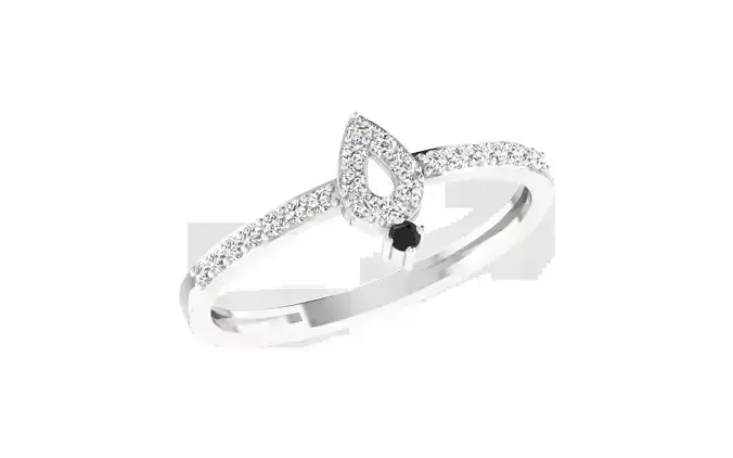 Women light weight ring 3dm stl render detail 3D print model