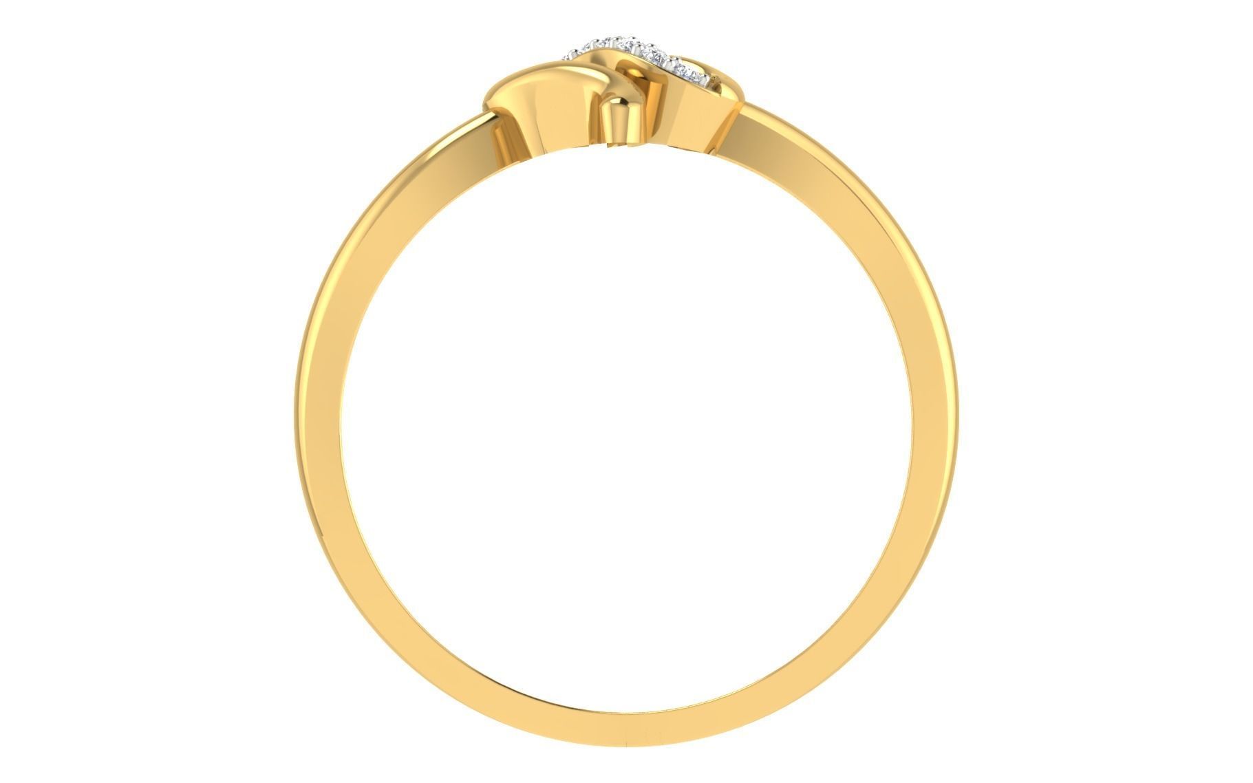 Women light weight ring 3dm stl render detail 3D print model_2