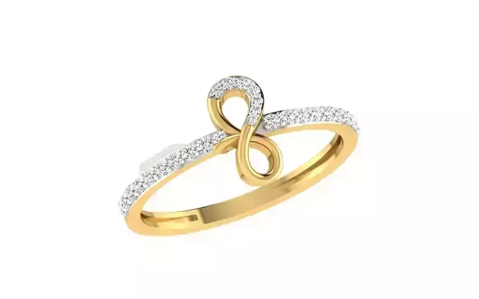 Women light weight ring 3dm stl render