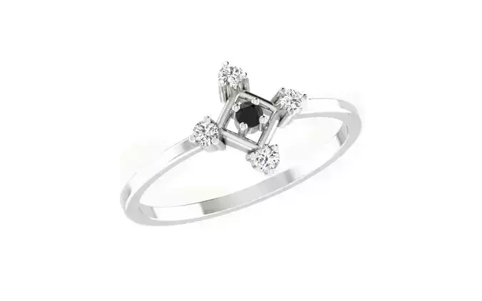 Women light weight ring 3dm stl render 3D print model